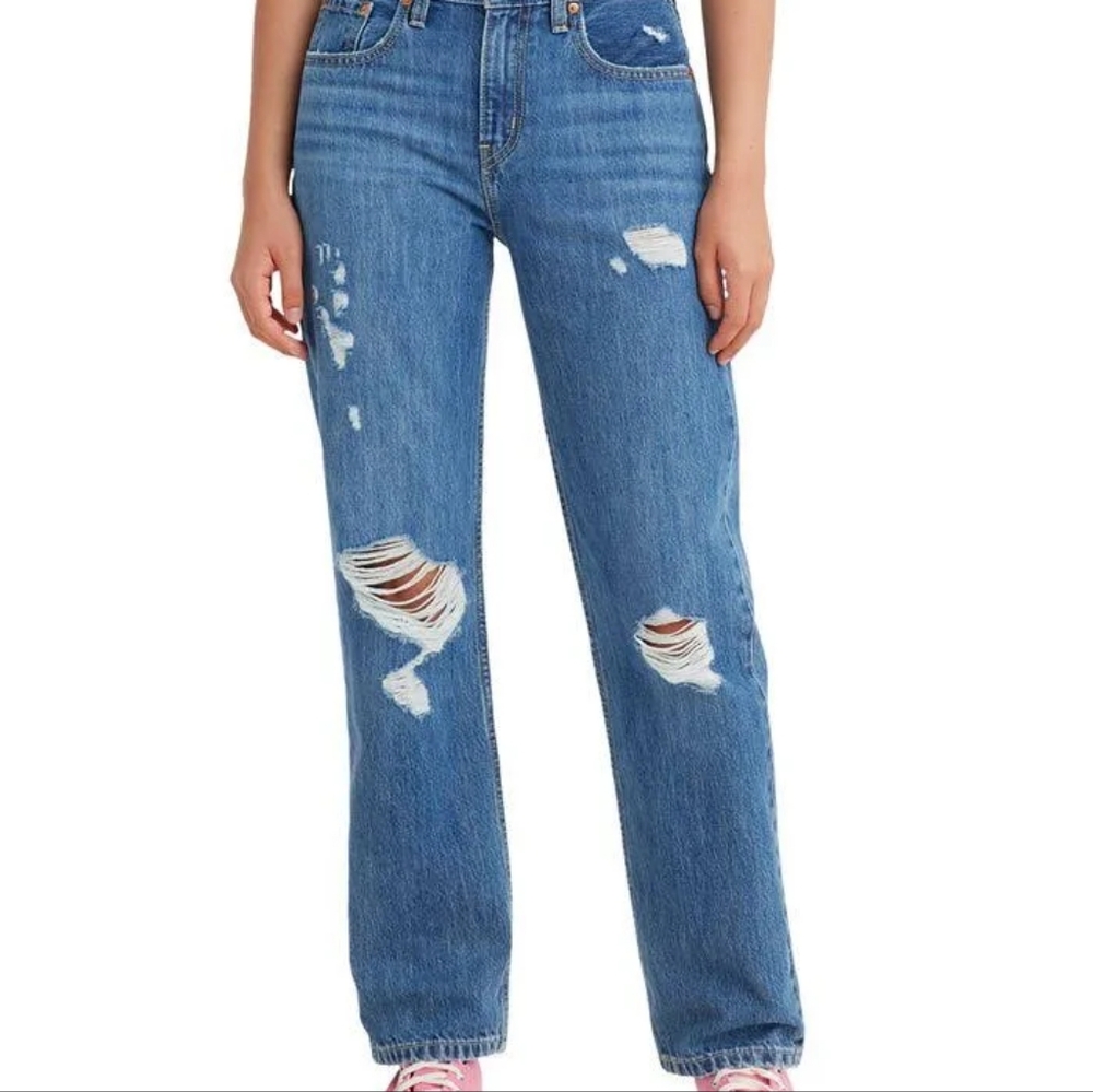 New Levi 90's Low Pro blue jeans vintage style